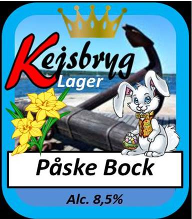 Etiket til Paaske Bock